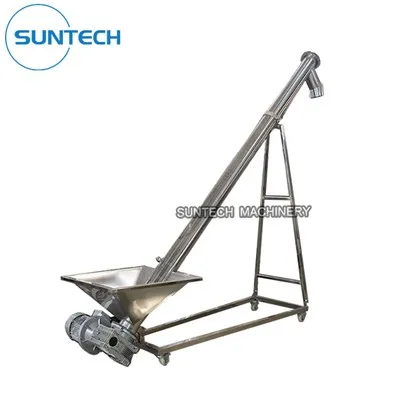 자동 스크류 피더 컨베이어 기계